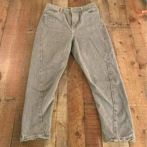 Topshop women’s jeans capri 28"x30" gray - Picture 1 of 7